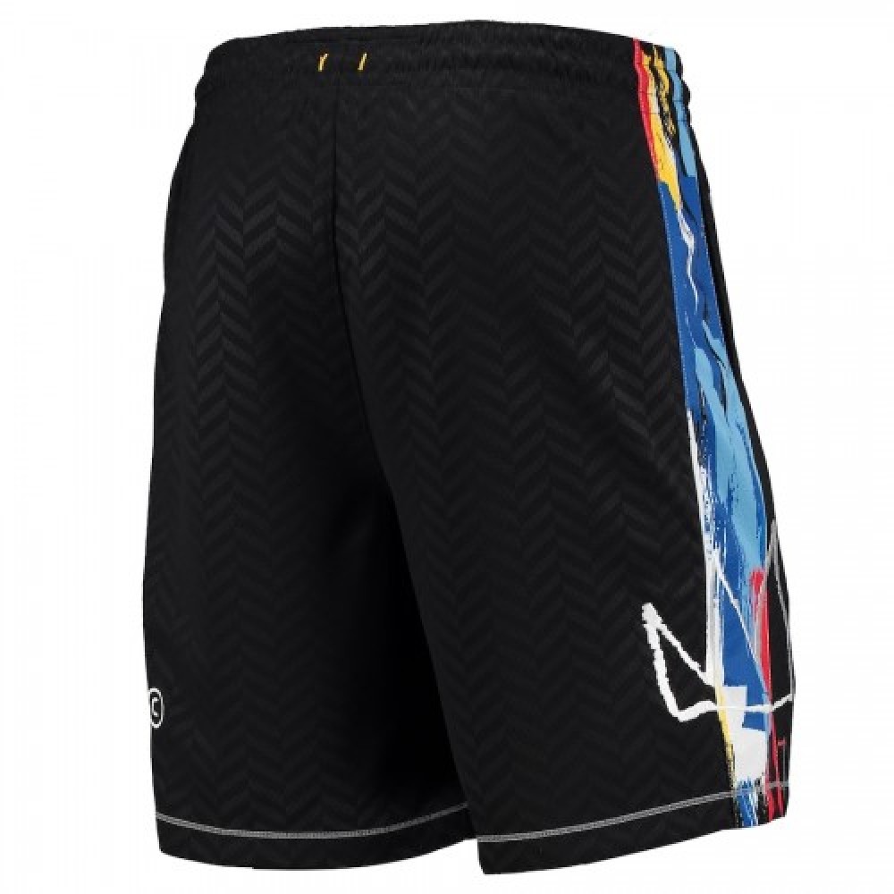 Men's Brooklyn Nets Black 2020/21 Swingman Shorts - City Edition-Pro Kit Vault | Brand New 26/27 Sports Jerseys
